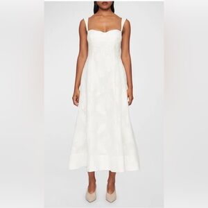 Clea Emilia Jacquard Midi Dress